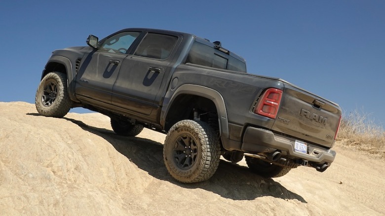 1500 RHO climbing up a dune