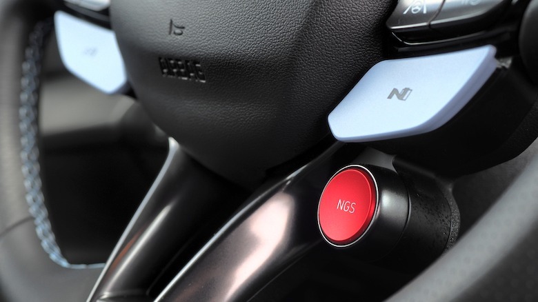 Elantra N NGS button