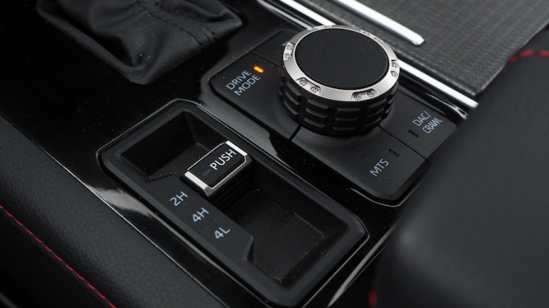 Drive mode controls
