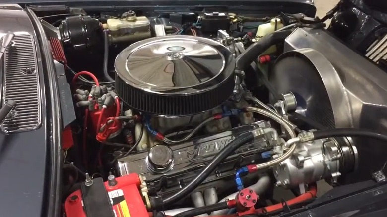 Chevy V8 in Jaguar XJ6