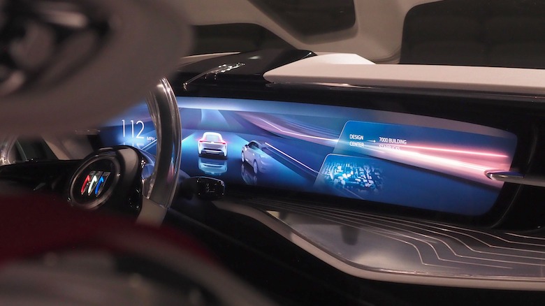 Buick Wildcat EV concept dashboard