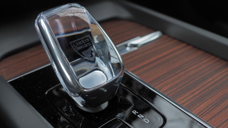 Orefors crystal transmission shifter