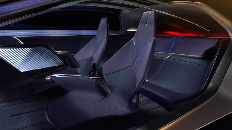 Cadillac Opulent Velocity interior seats