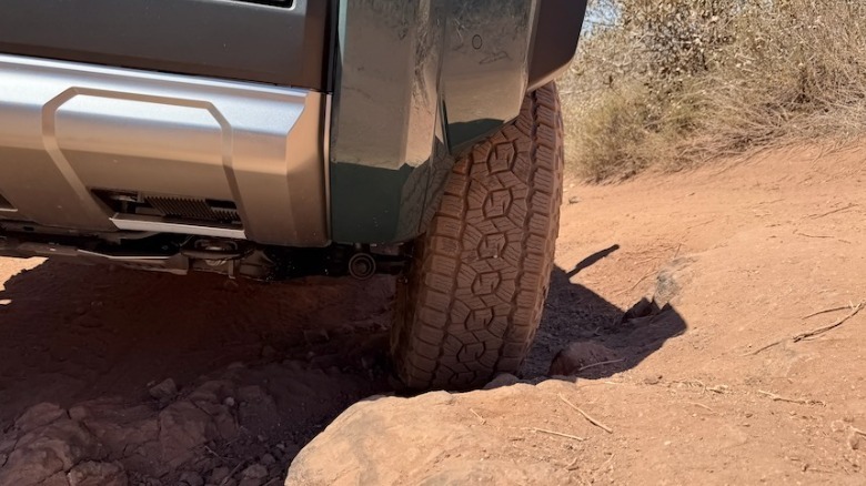 2025 Toyota 4Runner Trailhunter front tire