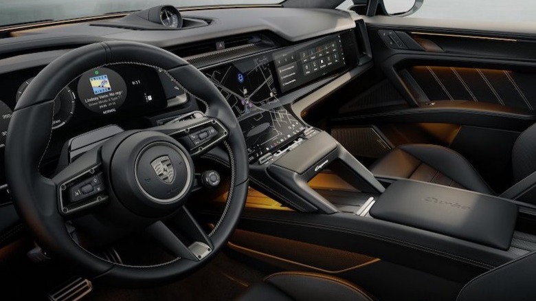 Porsche Cayenne Electric interior