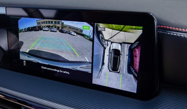 2025 Nissan Kicks rear camera view