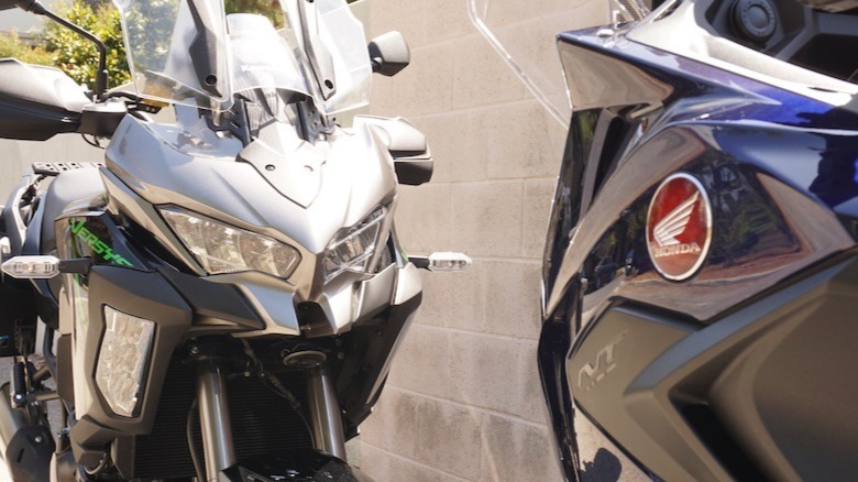 Kawasaki Versys 1100 and Honda NT1100
