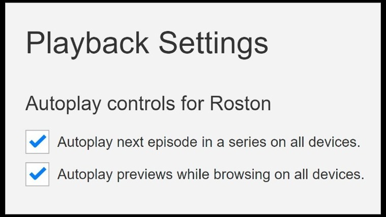 Netflix account screenshot