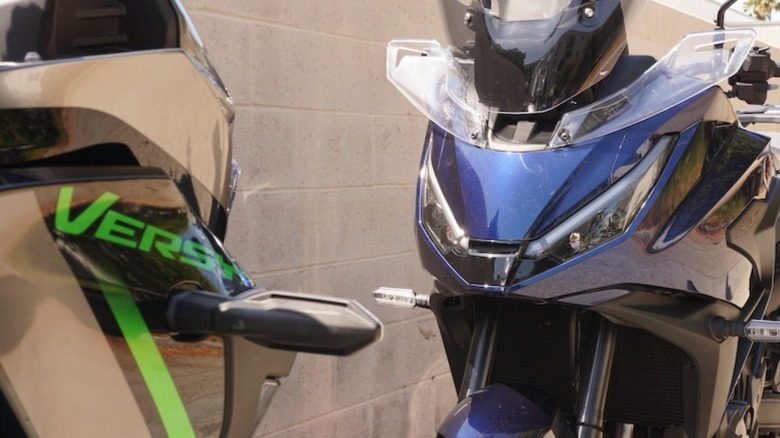 Kawasaki Versys 1100 and Honda NT1100