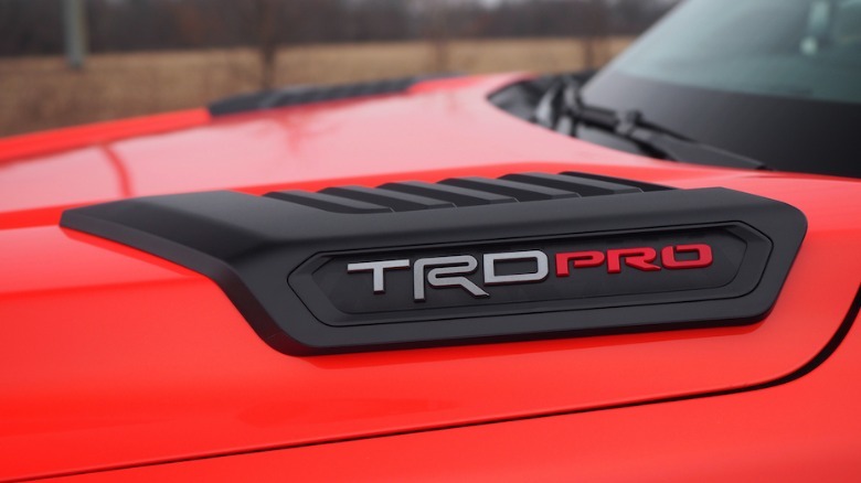 TRD Pro badging