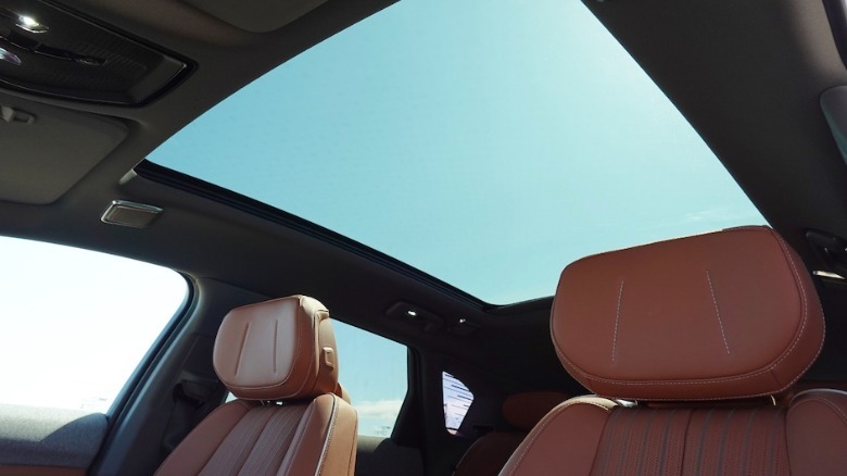 Optiq panoramic glass roof