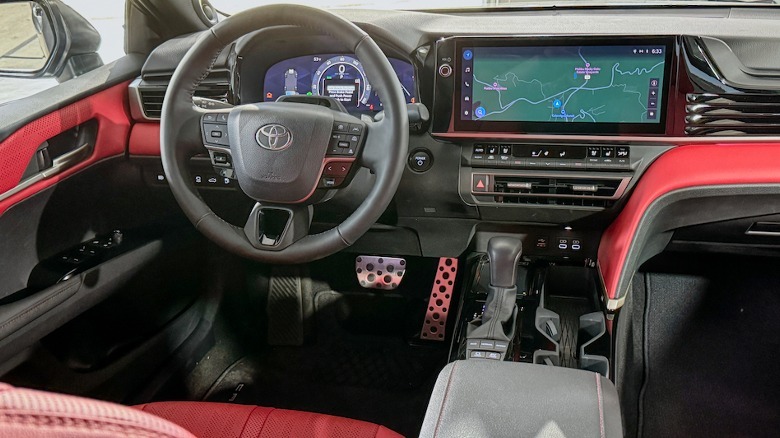Camry XSE driver controls