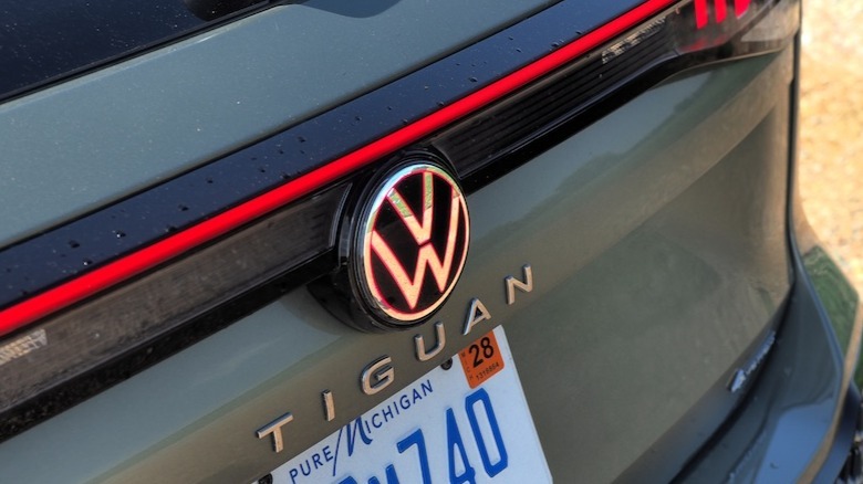 Tiguan rear badging
