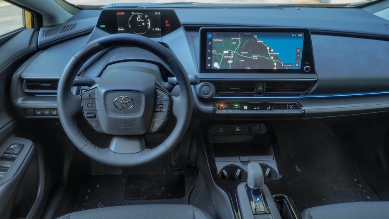 Prius driver view