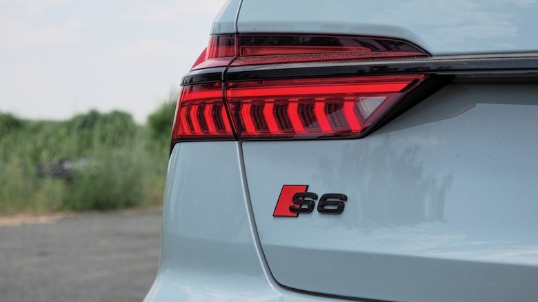 Audi S6 badge