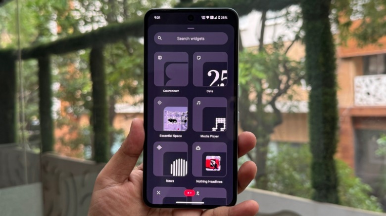 Widgets on CMF Phone 2 Pro.