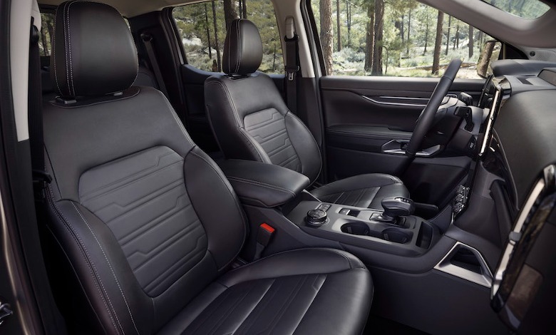 2024 Ranger Lariat interior seats