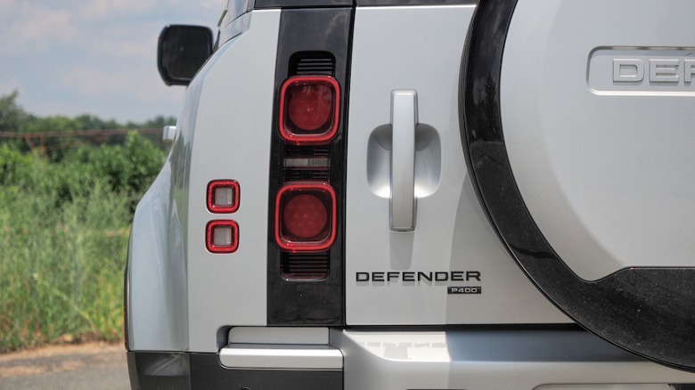 Defender rear lamps