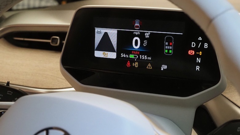 ID. Buzz driver display