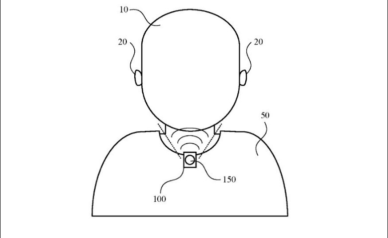 Apple audio device patent image