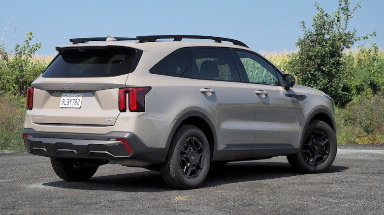 2024 Sorento rear 3/4