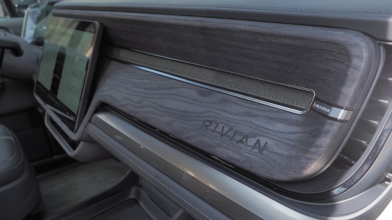 Rivian dashboard trim