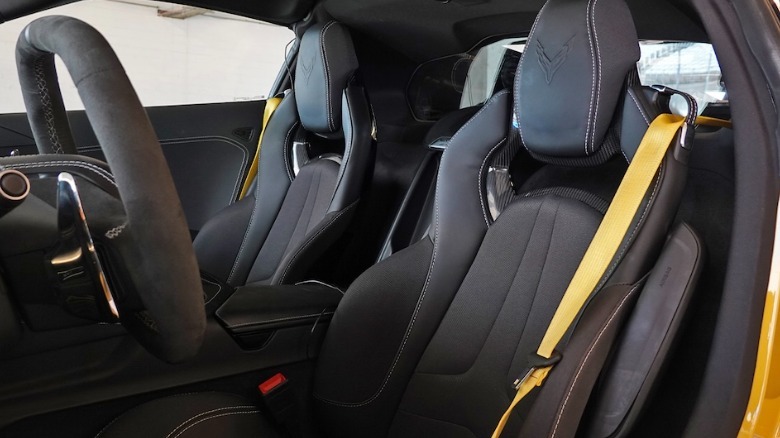 2025 Corvette Z51 sports seats