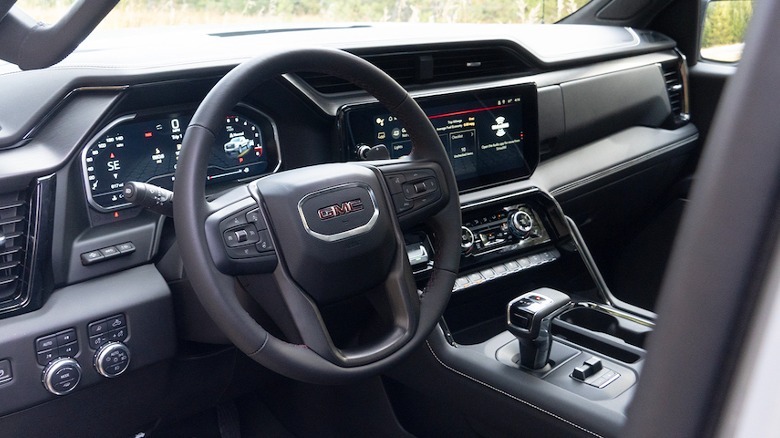 GMC Sierra LD AT4X AEV dashboard