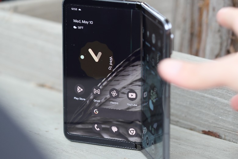 Google Pixel Fold unfolded