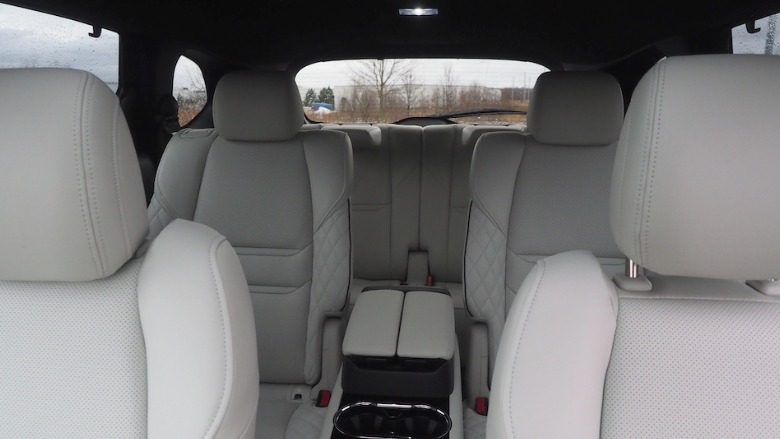 CX-9 second and third rows