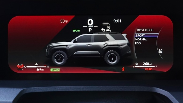 4Runner drive modes