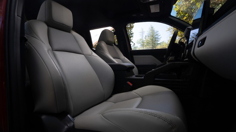 Tacoma Limited front seats