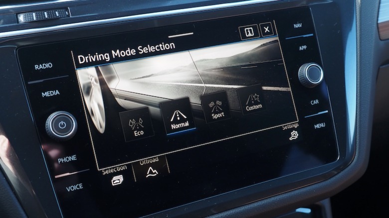 Tiguan drive modes