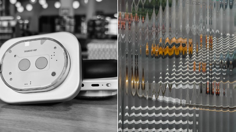 Black and white photo and Lenticular photo samples