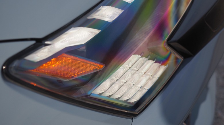 Audi RS 3 headlamp DRL detail