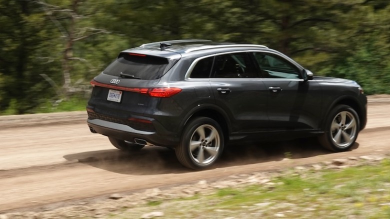 2025 Audi Q5 on dirt road