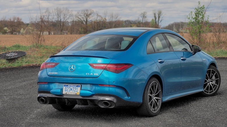 AMG CLA 35 rear