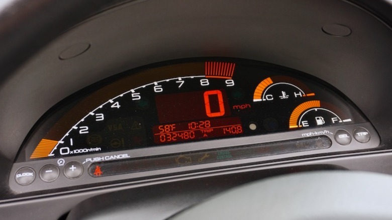 Honda S2000 gauge cluster