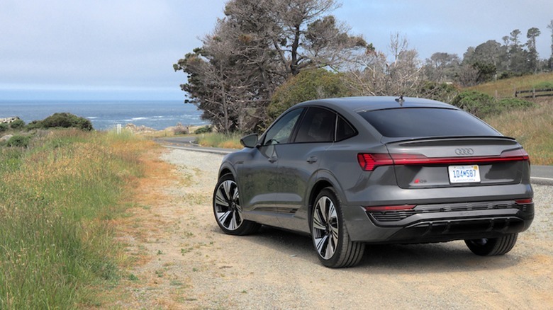 Q8 e-tron Sportback rear