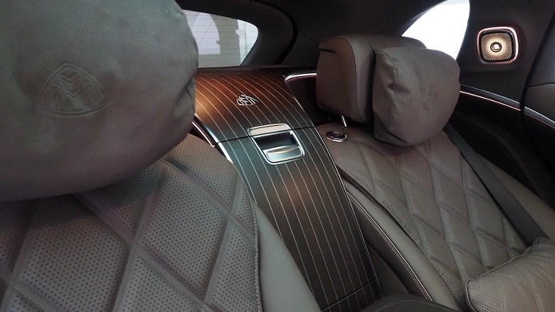 Maybach rear cabin