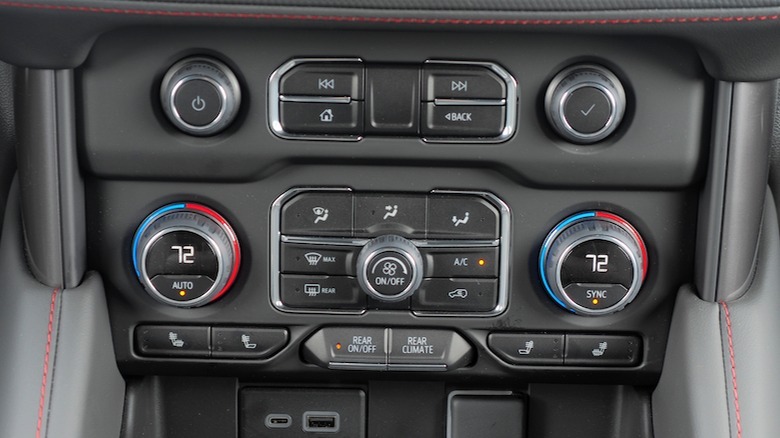 Tahoe controls