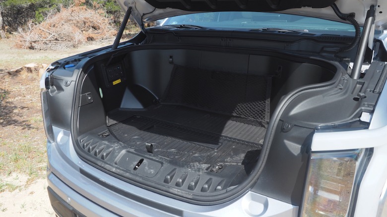 F-150 Lightning frunk