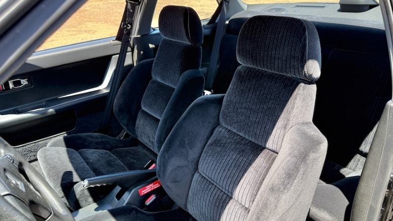 Third generation Honda Prelude front seats