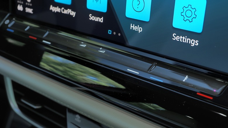 Touch-sensitive controls