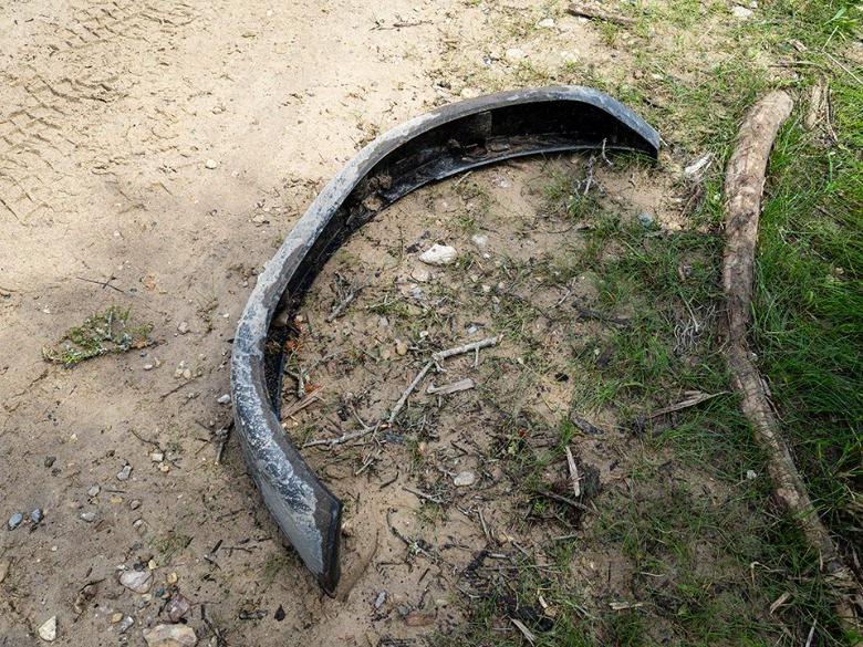 2022 Ford Bronco Everglades right rear fender