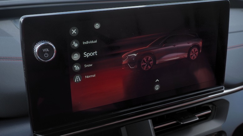 Drive mode UI