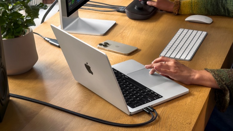 M5 MacBook Pro laptop.