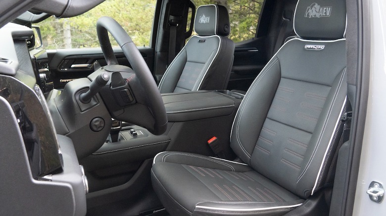 GMC Sierra LD AT4X AEV seats