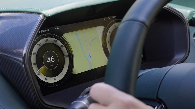 DBX new driver display