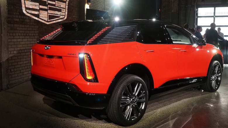 2025 Cadillac Optiq EQ rear quarter